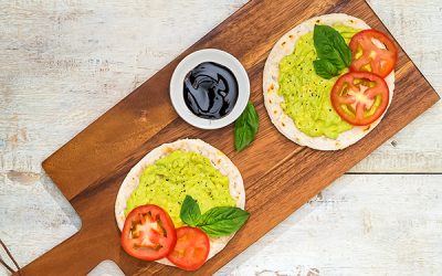 Cajonera con guacamole