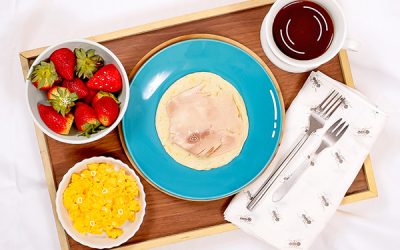 arepa de yuca desayuno_